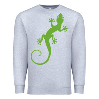 Heather Grey gecko reptile Premium Sweatshirt - artisFamous