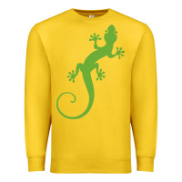 Lemon gecko reptile Premium Sweatshirt - artisFamous