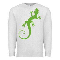 Oatmeal Heather gecko reptile Premium Sweatshirt - artisFamous