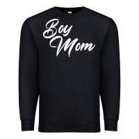 Black boy mom Premium Sweatshirt - artisFamous
