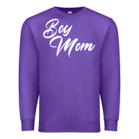 Purple boy mom Premium Sweatshirt - artisFamous