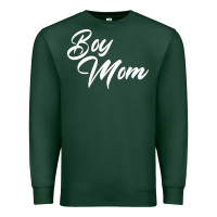 Sports Green boy mom Premium Sweatshirt - artisFamous