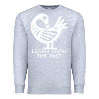 Heather Grey african adinkra sankofa Premium Sweatshirt - artisFamous