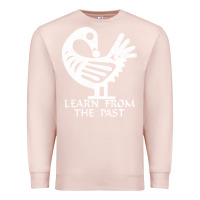 Pale Pink african adinkra sankofa Premium Sweatshirt - artisFamous