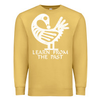 Antique Gold african adinkra sankofa Premium Sweatshirt - artisFamous