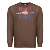 Chestnut blessed momma Premium Sweatshirt - artisFamous