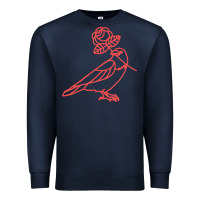 Navy democratic socialists of america Premium Sweatshirt - artisFamous