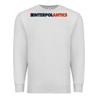 Dove Grey interpol antics crop top Premium Sweatshirt - artisFamous