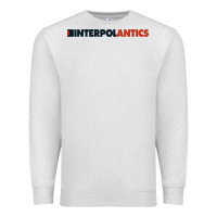 Oatmeal Heather interpol antics crop top Premium Sweatshirt - artisFamous