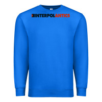 True Royal interpol antics crop top Premium Sweatshirt - artisFamous