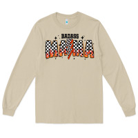 Mushroom baddas mama Long Sleeve Tee - CowhideDigitalArt