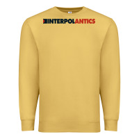 Antique Gold interpol antics crop top Premium Sweatshirt - artisFamous