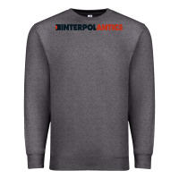 Charcoal Heather interpol antics crop top Premium Sweatshirt - artisFamous