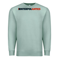 Seafoam interpol antics crop top Premium Sweatshirt - artisFamous