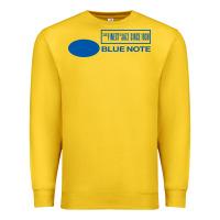 Lemon blue note jazz music records Premium Sweatshirt - artisFamous