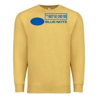 Antique Gold blue note jazz music records Premium Sweatshirt - artisFamous