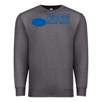 Charcoal Heather blue note jazz music records Premium Sweatshirt - artisFamous