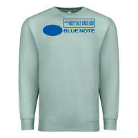 Seafoam blue note jazz music records Premium Sweatshirt - artisFamous