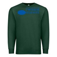Sports Green blue note jazz music records Premium Sweatshirt - artisFamous