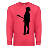 Cardinal ro.b.e.r.t.  &' c.u.r.e'  smith  baseball ¾ sleeve t shirt Premium Sweatshirt - artisFamous