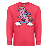 Cardinal cute unicorn Premium Sweatshirt - artisFamous