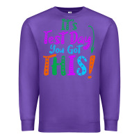 Purple it's test day you got this Premium Sweatshirt - artisFamous