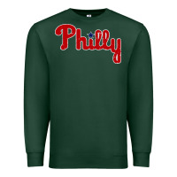 Sports Green baseball philly Premium Sweatshirt - artisFamous
