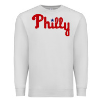 Dove Grey baseball philly Premium Sweatshirt - artisFamous