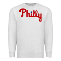 Oatmeal Heather baseball philly Premium Sweatshirt - artisFamous