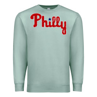 Seafoam baseball philly Premium Sweatshirt - artisFamous