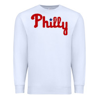 White baseball philly Premium Sweatshirt - artisFamous