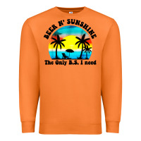 Carrot beer n' sunshine the only B.S. i need Premium Sweatshirt - artisFamous