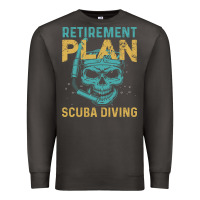 Smoke Retirement Plan Scuba Diving Premium Sweatshirt - artisFamous
