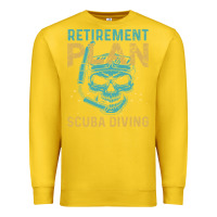Lemon Retirement Plan Scuba Diving Premium Sweatshirt - artisFamous