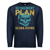 Navy Retirement Plan Scuba Diving Premium Sweatshirt - artisFamous