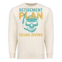 Sandshell Retirement Plan Scuba Diving Premium Sweatshirt - artisFamous