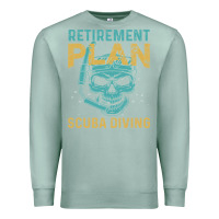 Seafoam Retirement Plan Scuba Diving Premium Sweatshirt - artisFamous