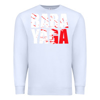 White action film lovers   ba.b.a   y.a.g.a  gear t shirt Premium Sweatshirt - artisFamous