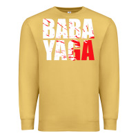 Antique Gold action film lovers   ba.b.a   y.a.g.a  gear t shirt Premium Sweatshirt - artisFamous