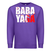 Purple action film lovers   ba.b.a   y.a.g.a  gear t shirt Premium Sweatshirt - artisFamous