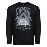 Black adventure time mar.ce.li.ne vampire qu.e.e.n post  t shirt Premium Sweatshirt - artisFamous