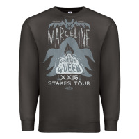 Smoke adventure time mar.ce.li.ne vampire qu.e.e.n post  t shirt Premium Sweatshirt - artisFamous