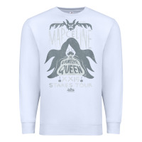 White adventure time mar.ce.li.ne vampire qu.e.e.n post  t shirt Premium Sweatshirt - artisFamous
