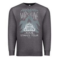 Charcoal Heather adventure time mar.ce.li.ne vampire qu.e.e.n post  t shirt Premium Sweatshirt - artisFamous