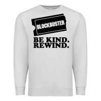 Dove Grey blockbuster be kind rewind Premium Sweatshirt - artisFamous