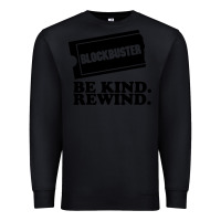 Black blockbuster be kind rewind Premium Sweatshirt - artisFamous