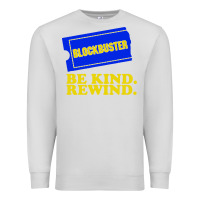 Dove Grey blockbuster be kind rewind Premium Sweatshirt - artisFamous
