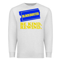Oatmeal Heather blockbuster be kind rewind Premium Sweatshirt - artisFamous