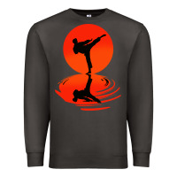 Smoke karate and kung fu Premium Sweatshirt - artisFamous