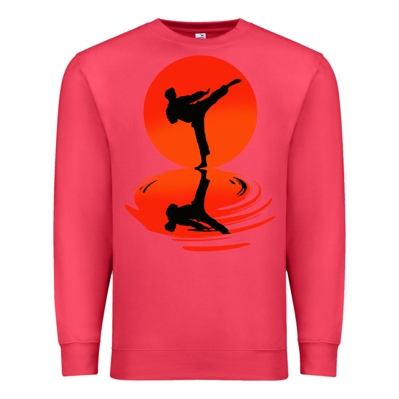 Karate And Kung Fu Premium Sweatshirt by artisFamous | Teevron